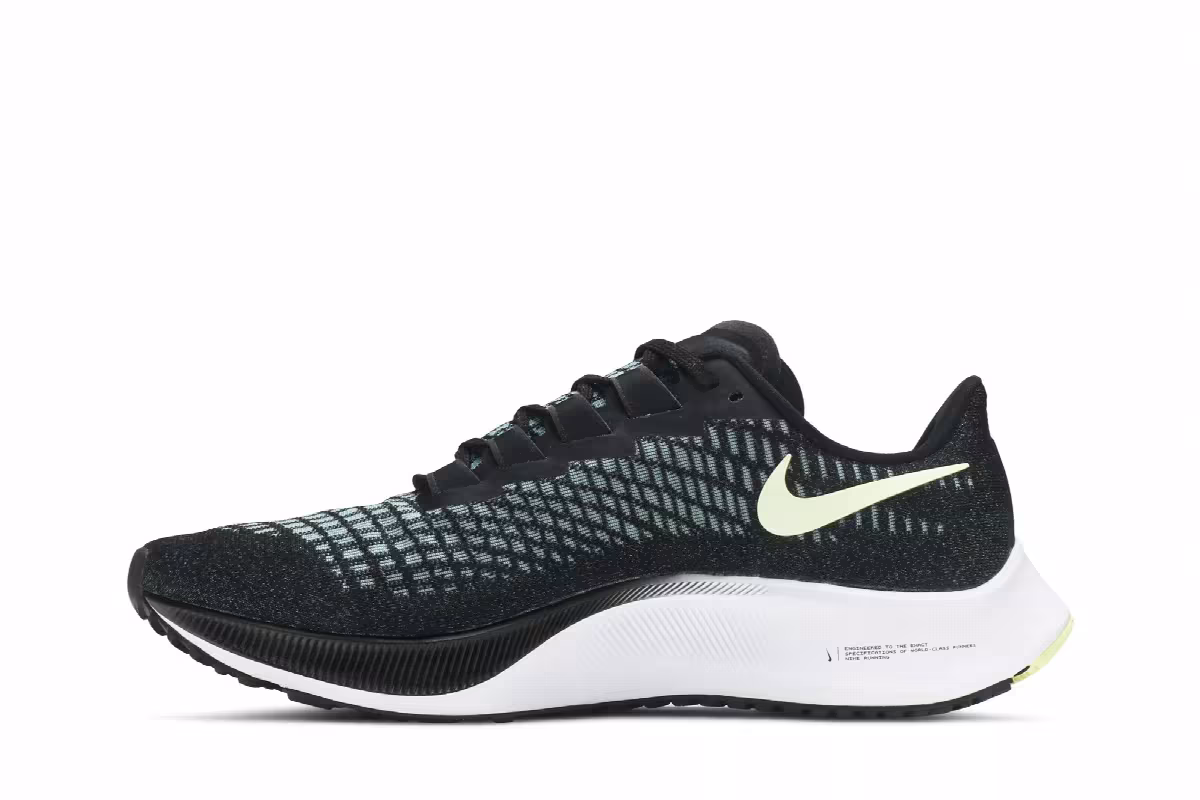 Nike Women's Air Zoom Pegasus 37 Black Glacier Ice, view 4
