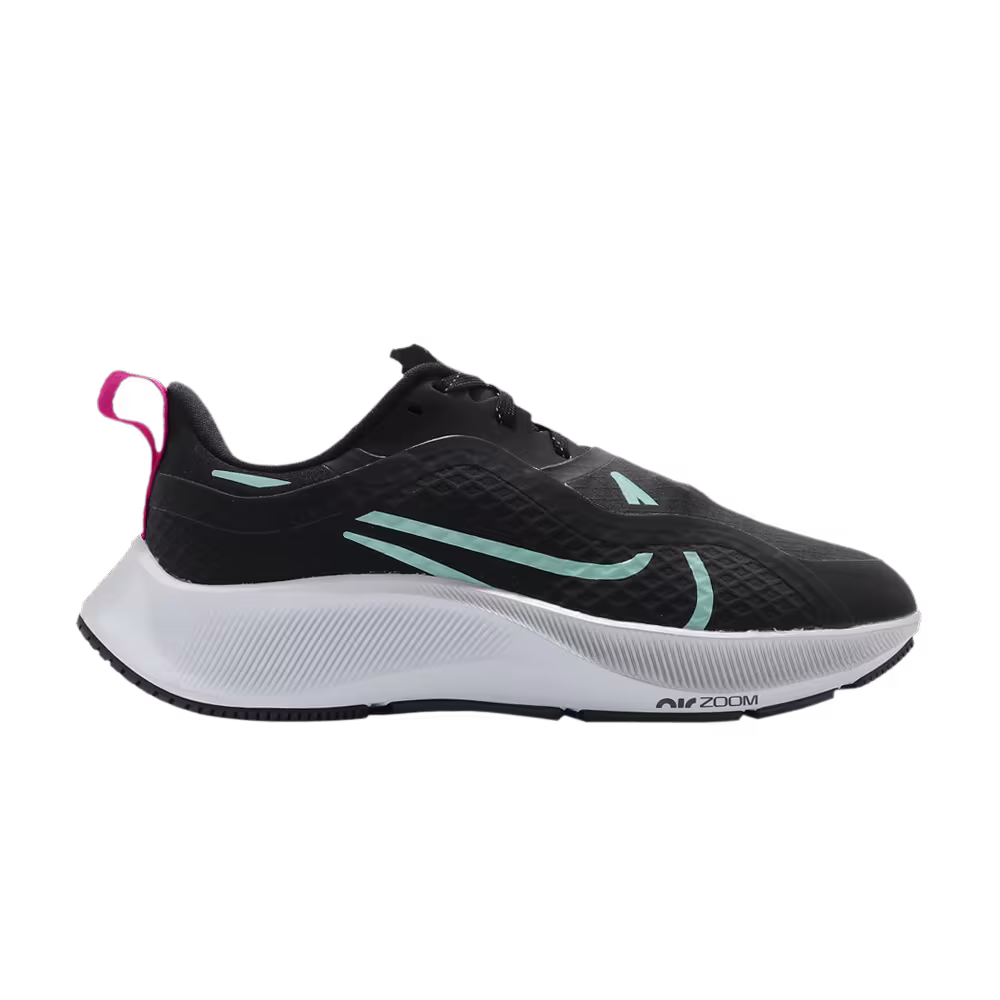 Nike Women's Air Zoom Pegasus 37 Shield Black Aurora Green