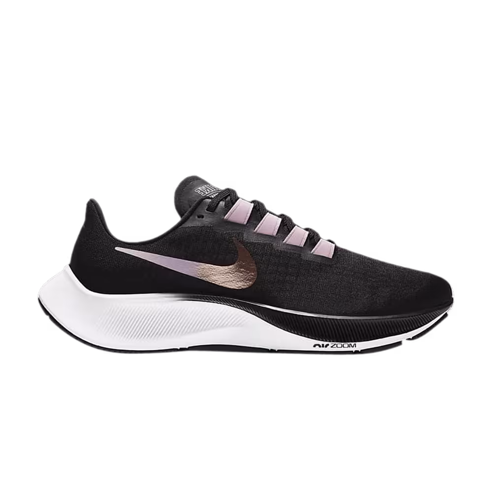 Nike Women's Air Zoom Pegasus 37 Black Light Arctic Pink