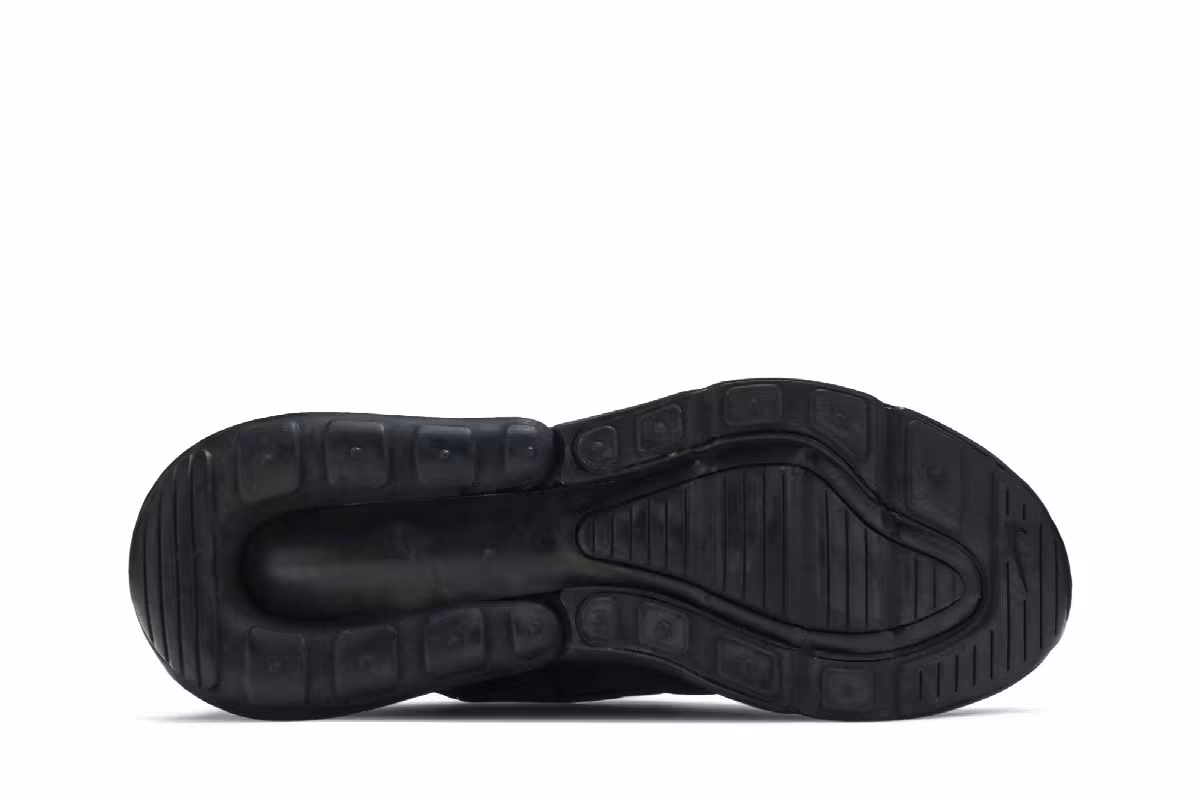 Nike Air Max 270 BG Triple Black, view 5