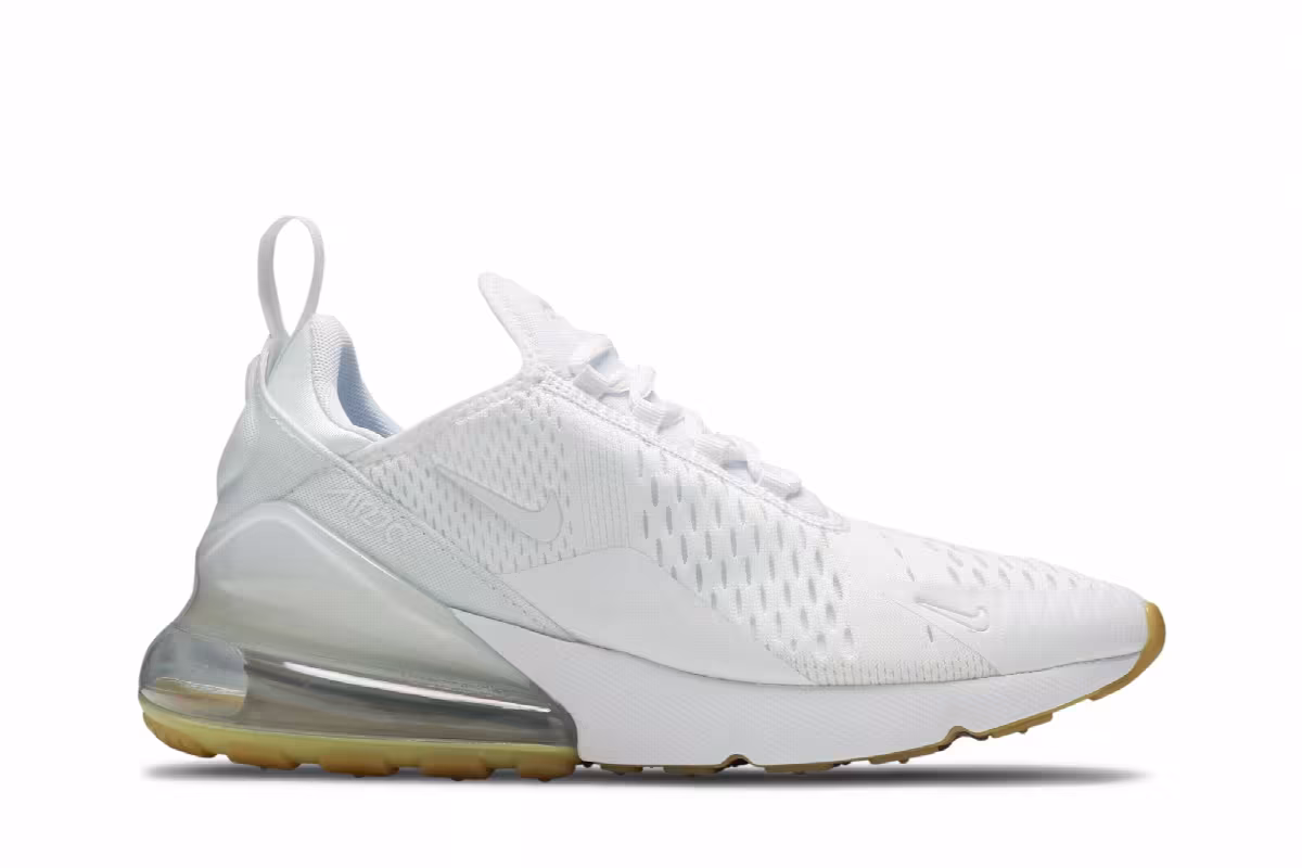 Nike Men's Air Max 270 White Gum, view 2