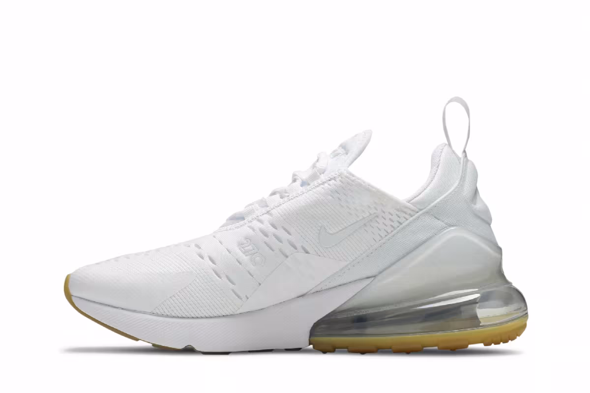 Nike Men's Air Max 270 White Gum, view 4
