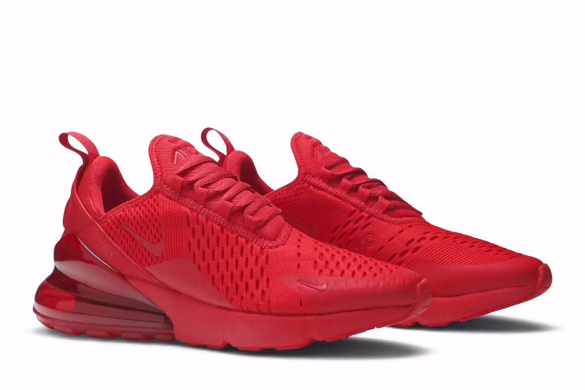 Nike Air Max 270 GS University Red, view 9