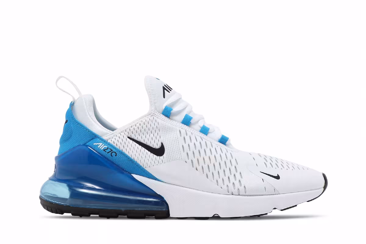 Nike Air Max 270 White Photo Blue, view 2