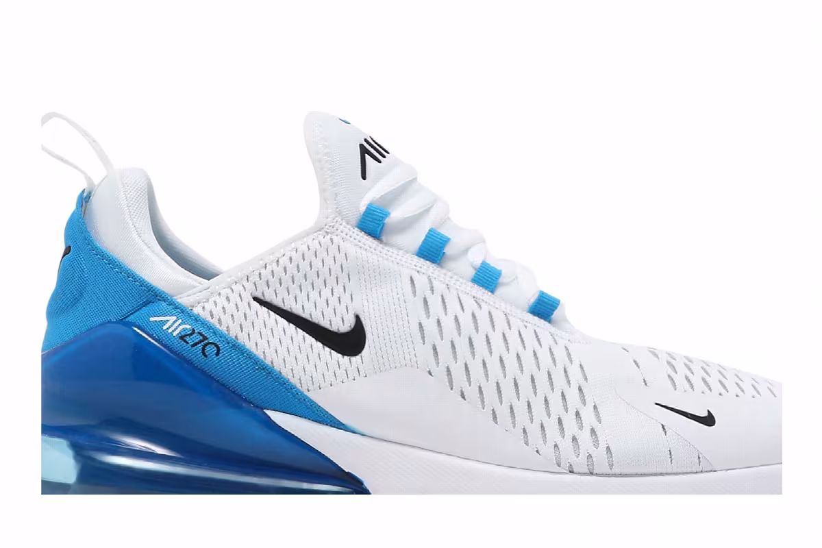 Nike Air Max 270 White Photo Blue, view 3