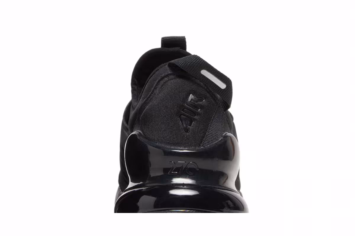 Nike Air Max 270 Extreme GS Triple Black, view 8