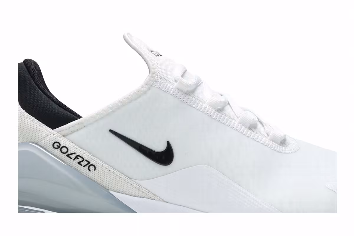 Nike Air Max 270 Golf White Black, view 3