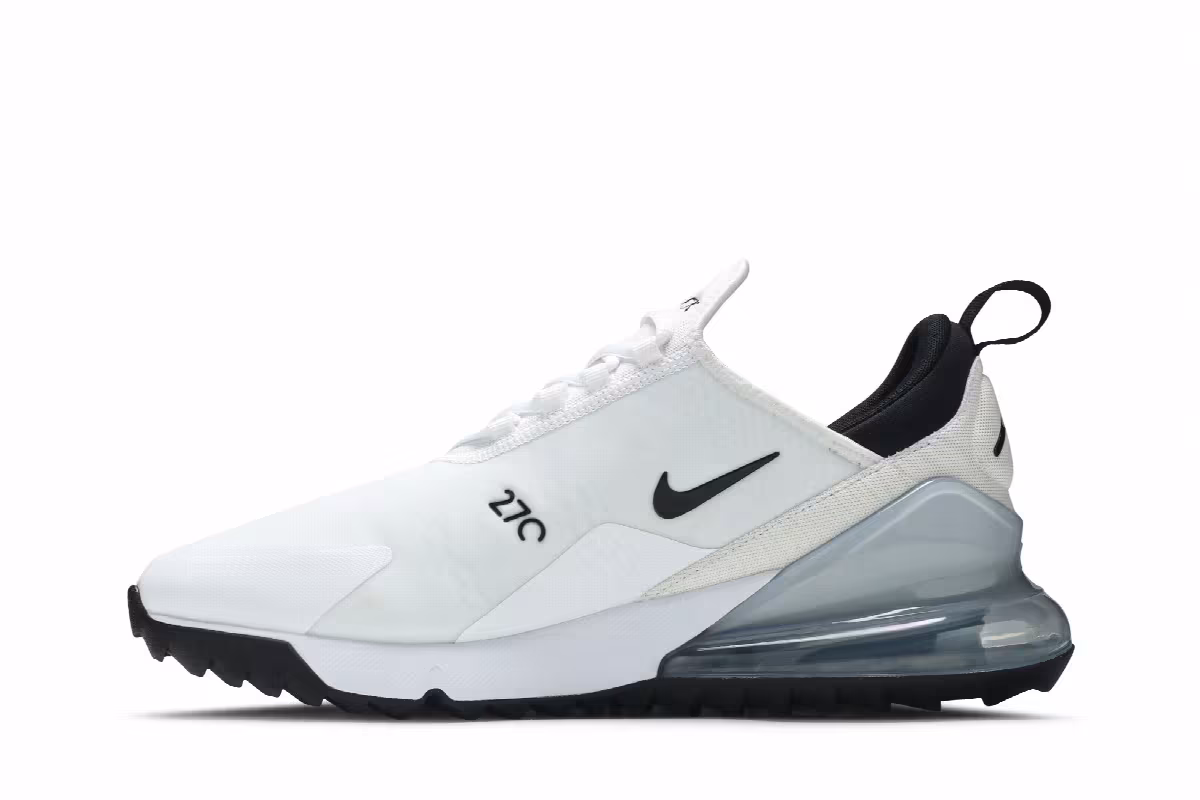 Nike Air Max 270 Golf White Black, view 4