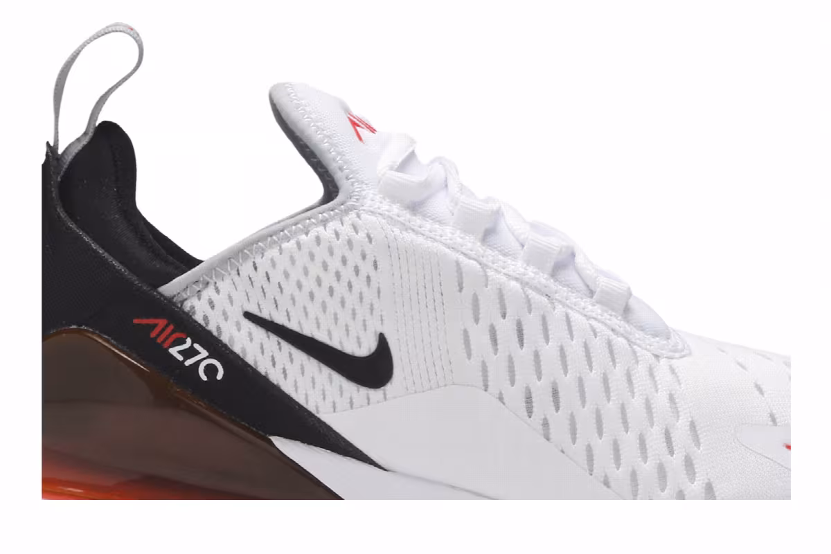 Nike Air Max 270 Bright Crimson Black, view 3