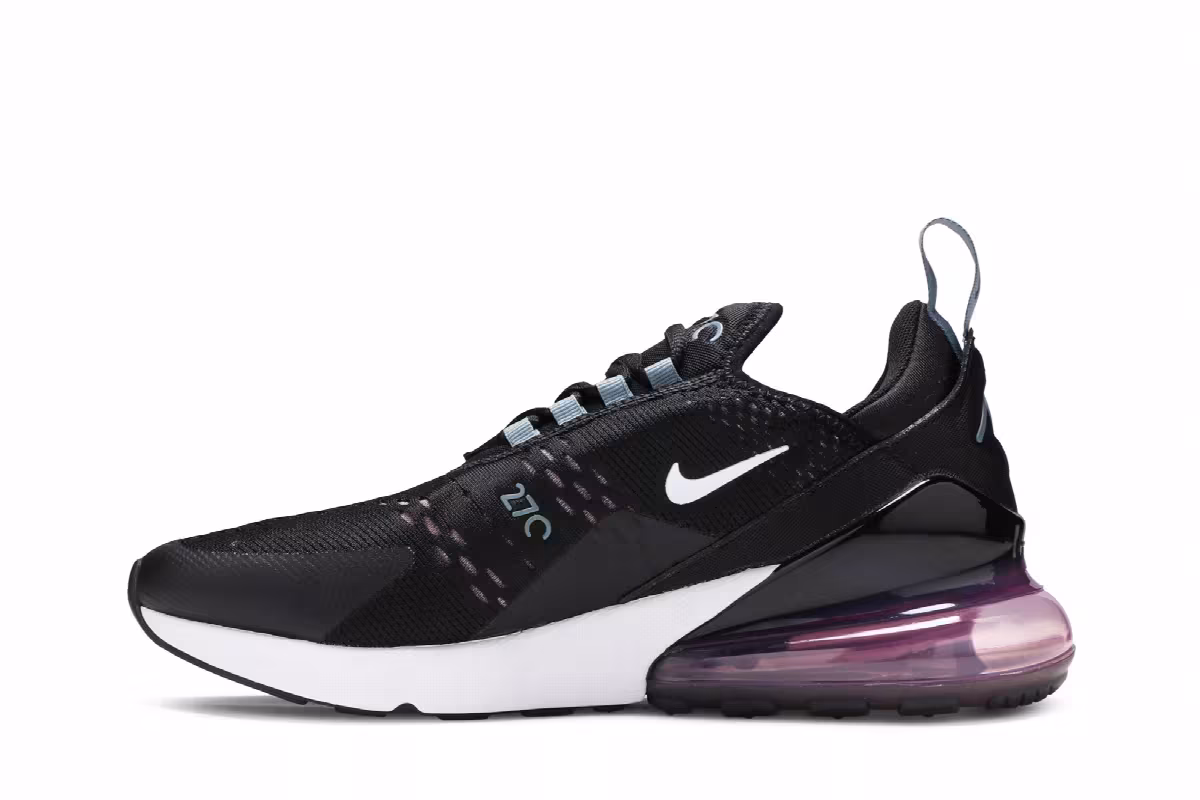 Nike Women's Air Max 270 Black Arctic Pink, view 4