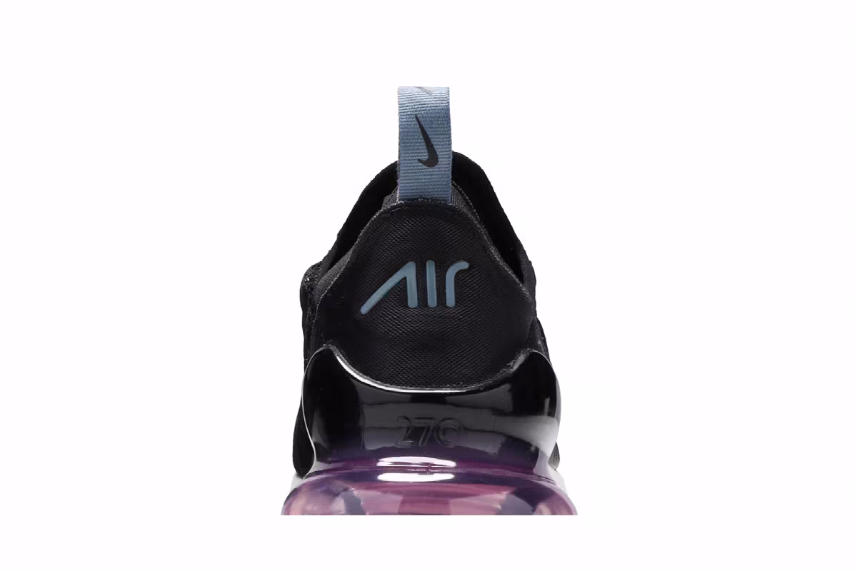 Nike Women's Air Max 270 Black Arctic Pink, view 8
