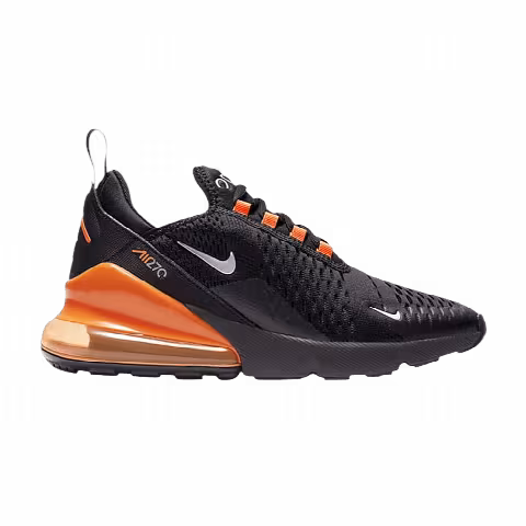 Nike Air Max 270 GS 'Black Total Orange'