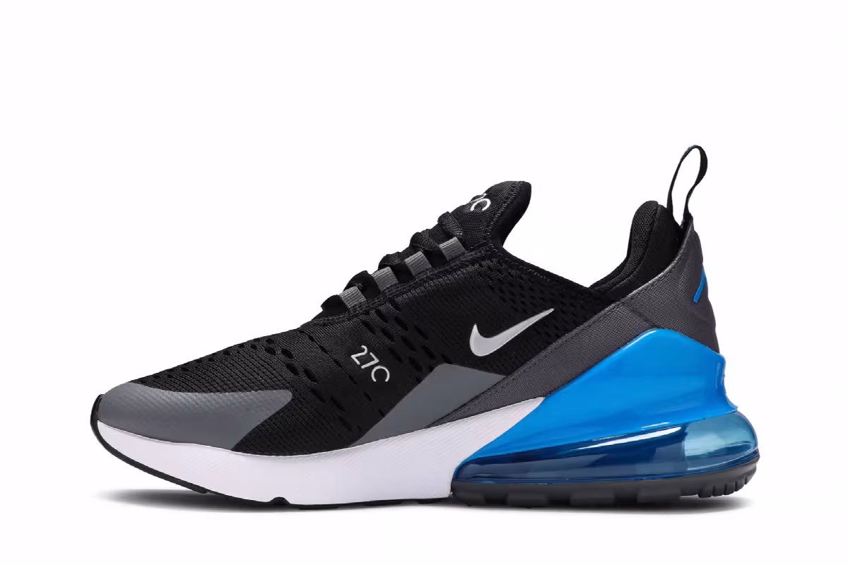 Nike Air Max 270 GS Black Light Photo Blue, view 4