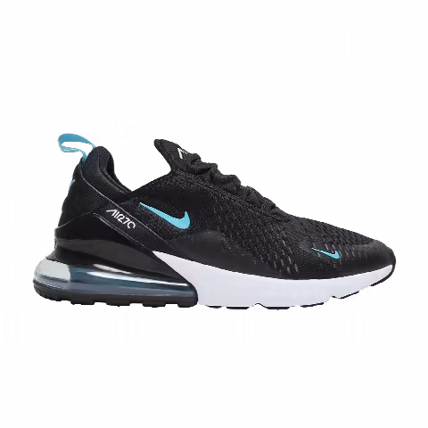 Nike Air Max 270 'Black Light Blue Fury'