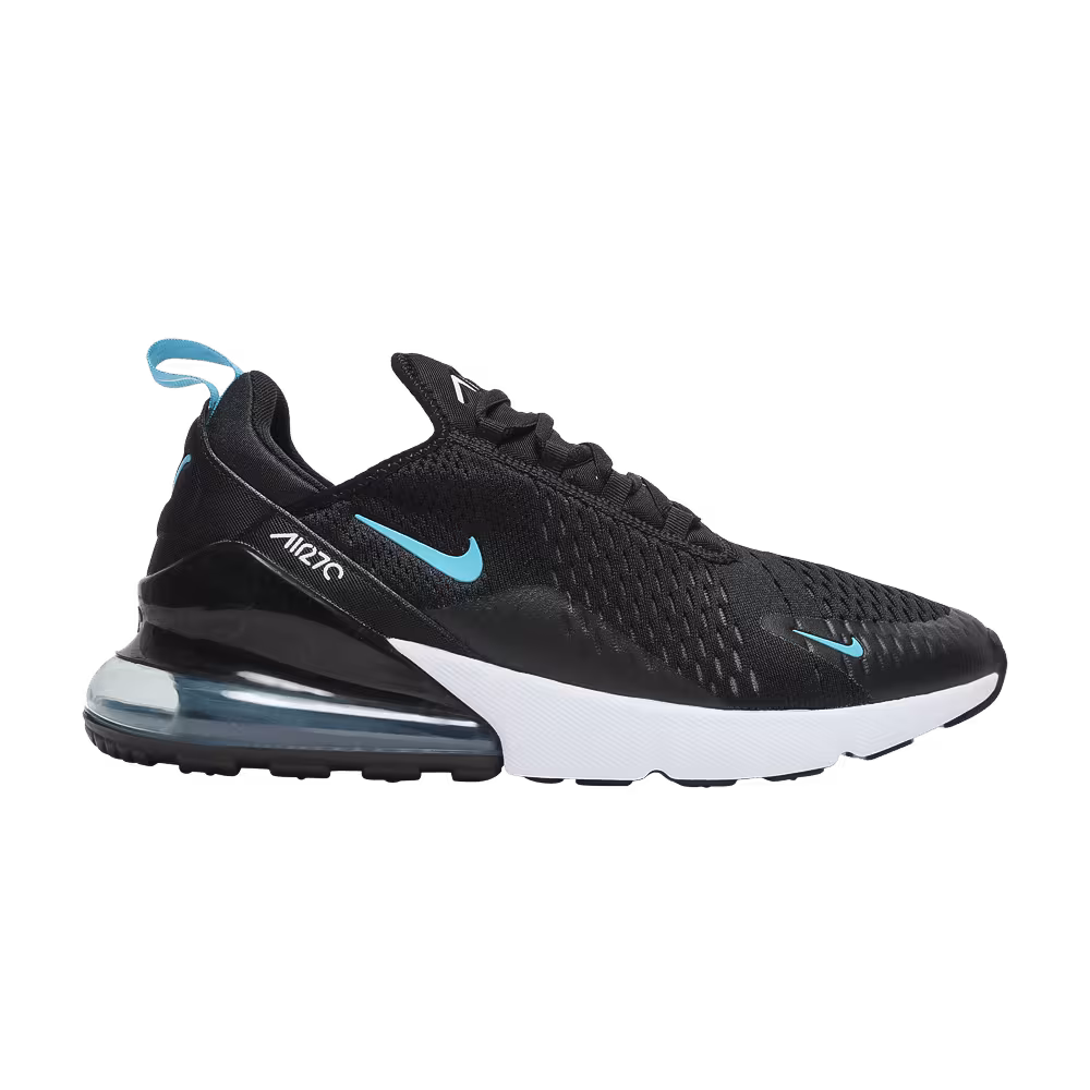 Nike Air Max 270 Black Light Blue Fury