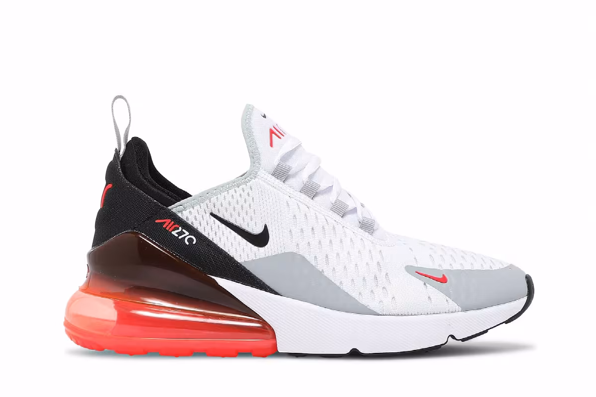Nike Air Max 270 GS Bright Crimson Black, view 2