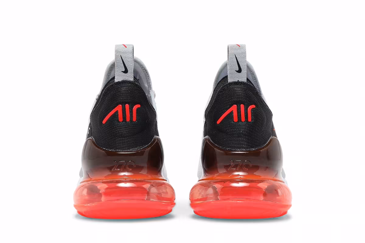 Nike Air Max 270 GS Bright Crimson Black, view 7