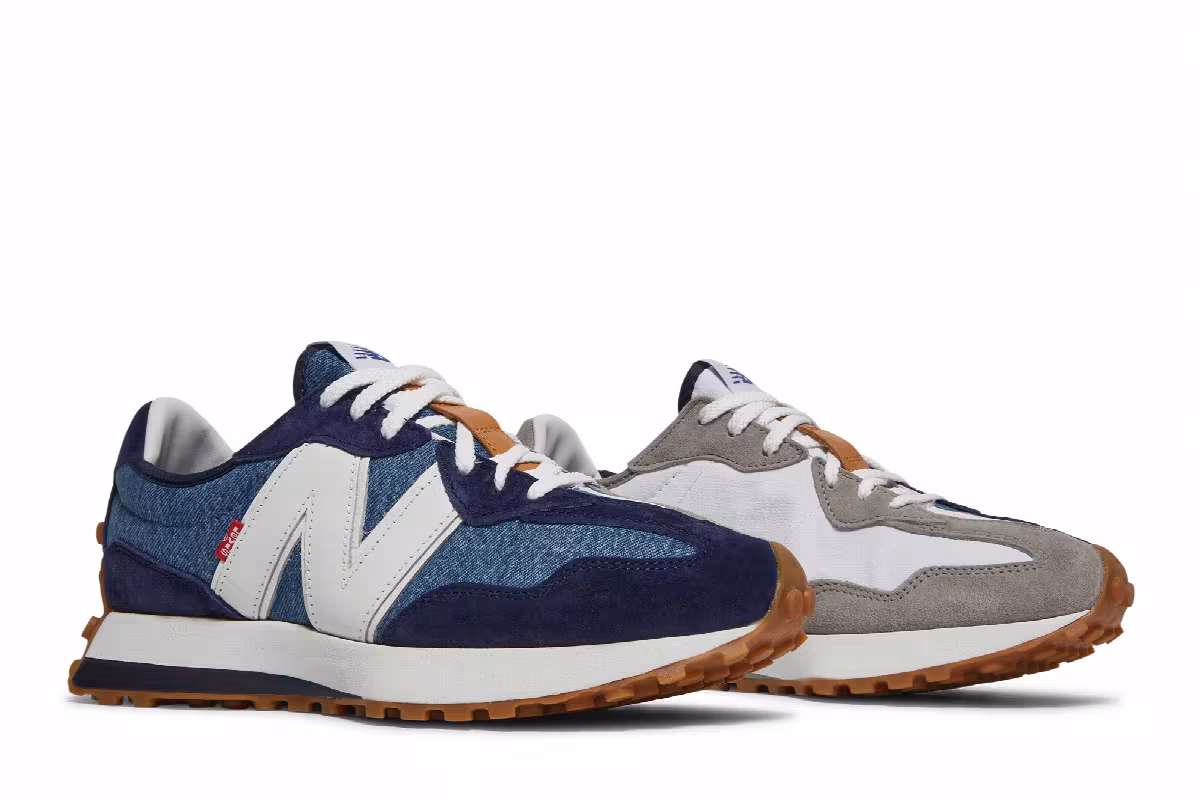 Levi's x New Balance 327 Indigio Denim, view 9
