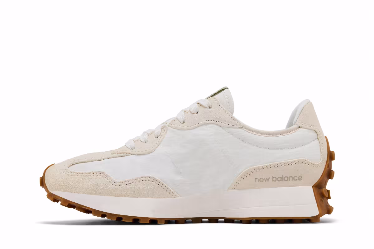 New Balance Women's 327 Linen Olivine, view 4