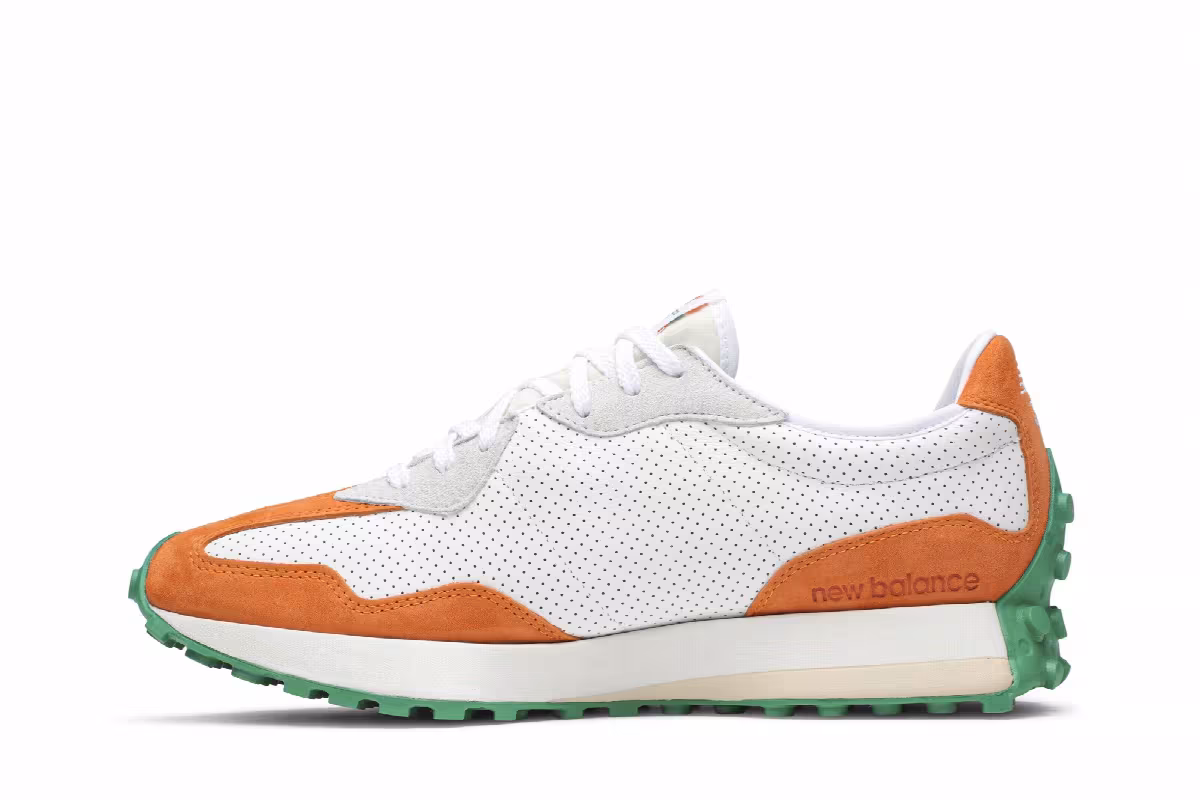 Casablanca x New Balance 327 Idealist - Orange, view 4