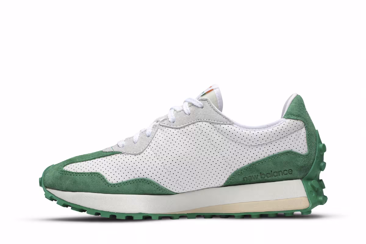 Casablanca x New Balance 327 Idealist - Green, view 4