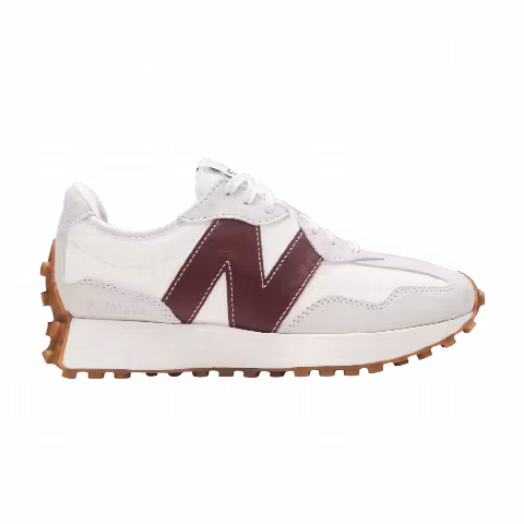 New Balance STAUD x Wmns 327 'Grey Burgundy'