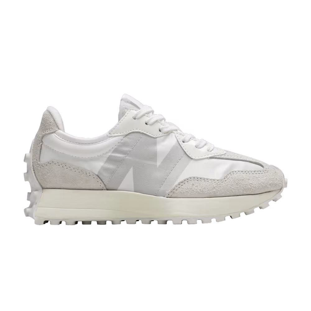 New Balance Women's 327 White Moonbeam