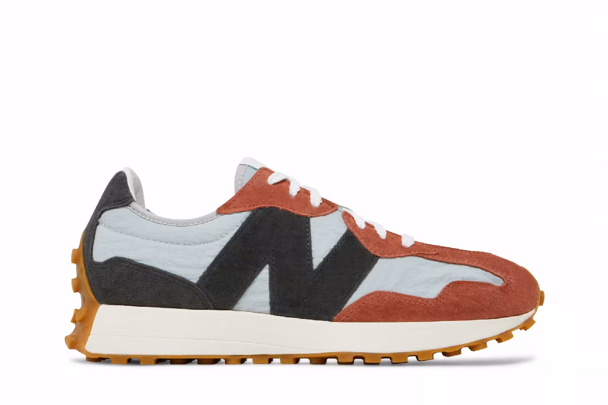 New Balance 327 Rust Brown, view 2