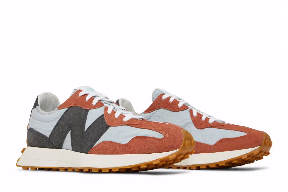 New Balance 327 Rust Brown, view 9