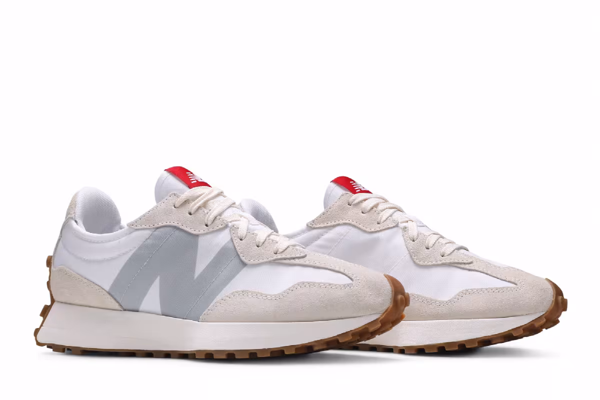 New Balance 327 White Turtle Dove, view 9