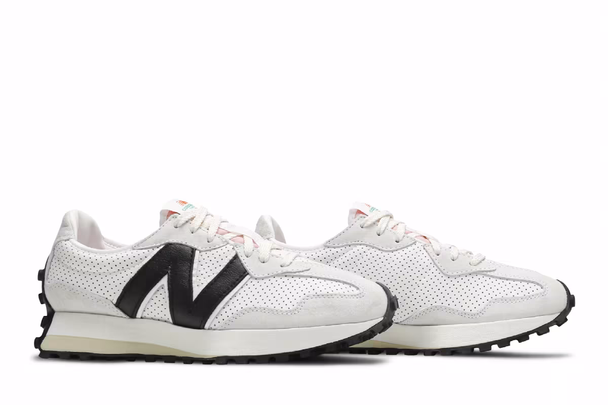 Casablanca x New Balance 327 Idéaliste - Grey Pink, view 9