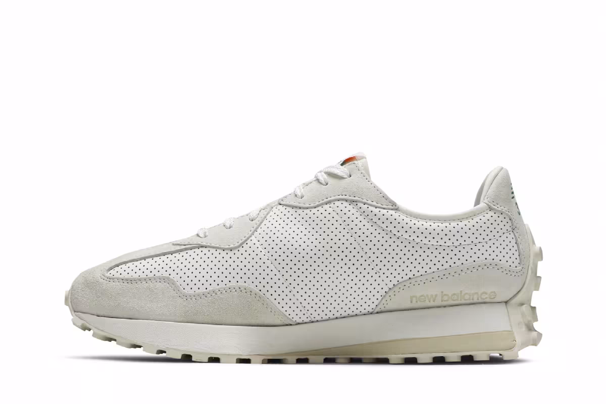 Casablanca x New Balance 327 Idéaliste - Cream Green, view 4