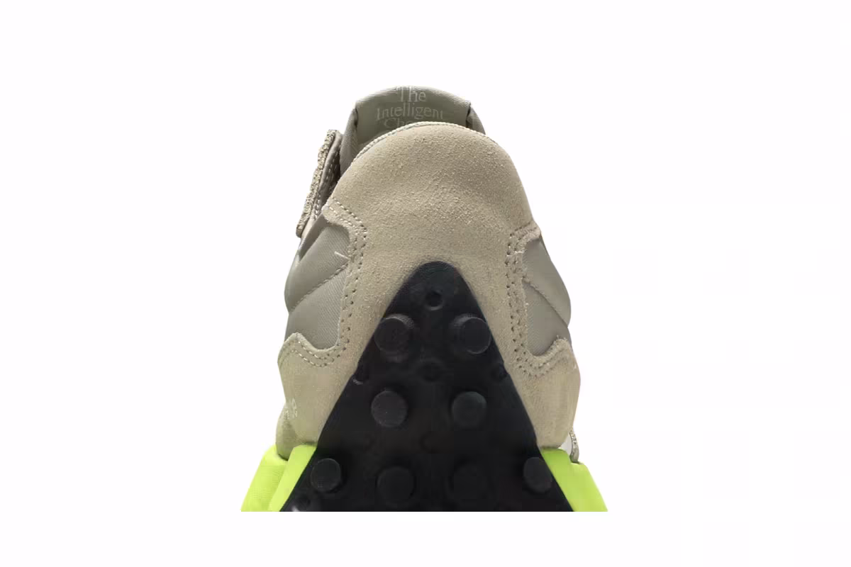 New Balance 327 Grey Oak Lemon Slush, view 8