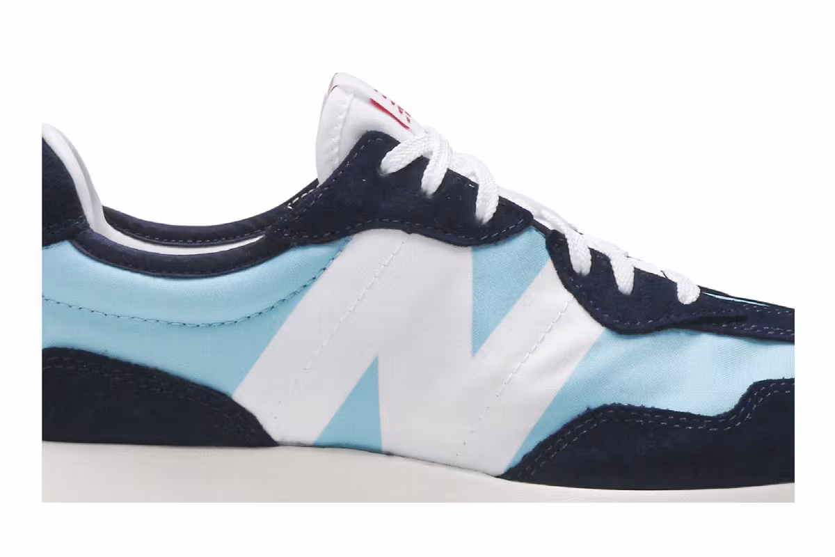 New Balance Women's 327 Wax Blue, view 3