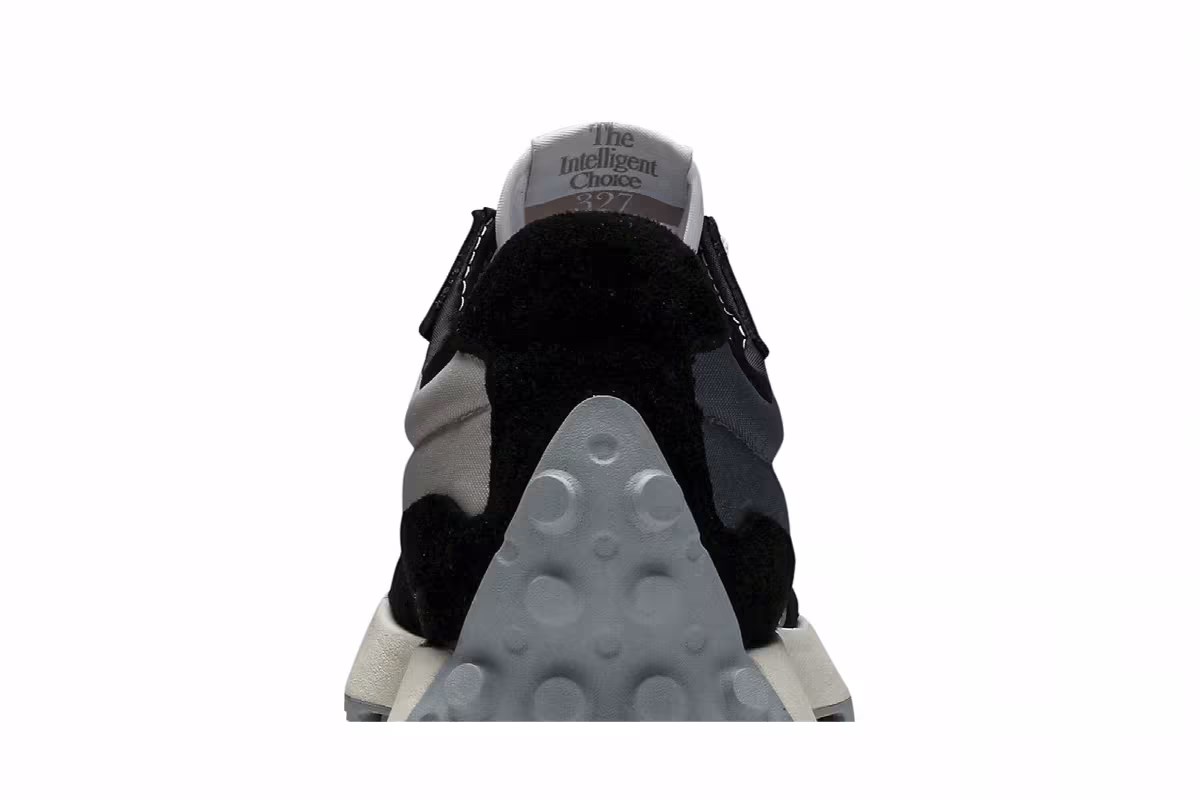 New Balance Women's 327 Black White, view 8