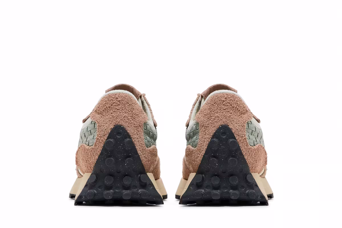 New Balance 327 Woven Pack - Flat Taupe Olivine, view 7