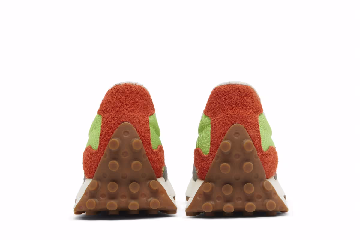 New Balance 327 Fluorescent Green, view 7