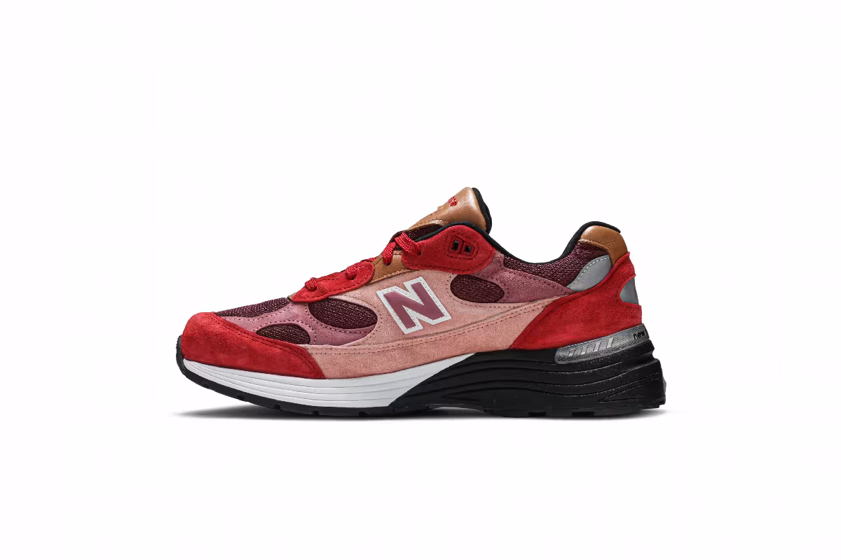 Joe Freshgoods x Don't Be Mad x New Balance 992 Made in USA Anatomy of a Heart, view 4