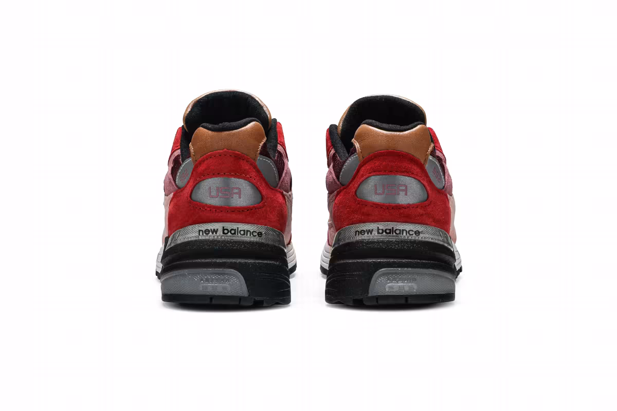 Joe Freshgoods x Don't Be Mad x New Balance 992 Made in USA Anatomy of a Heart, view 7
