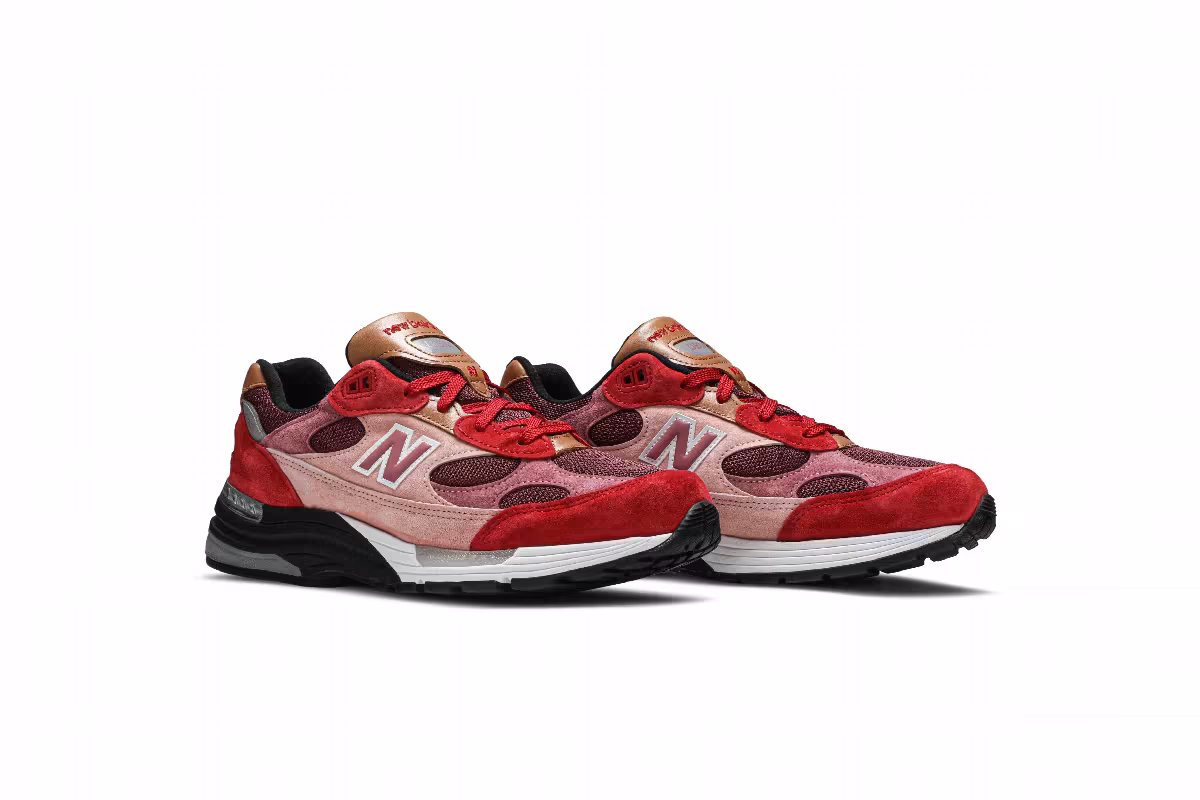 Joe Freshgoods x Don't Be Mad x New Balance 992 Made in USA Anatomy of a Heart, view 9