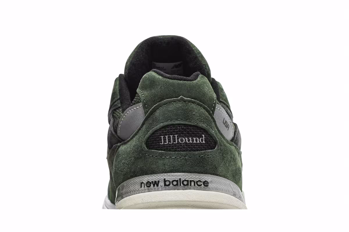 JJJJound x New Balance 992 Made in USA Mossy Green, view 8