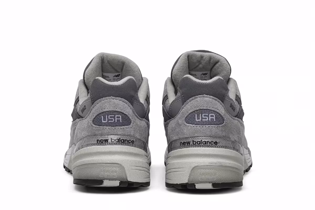 New Balance 992 Made in USA Grey 2020, view 7