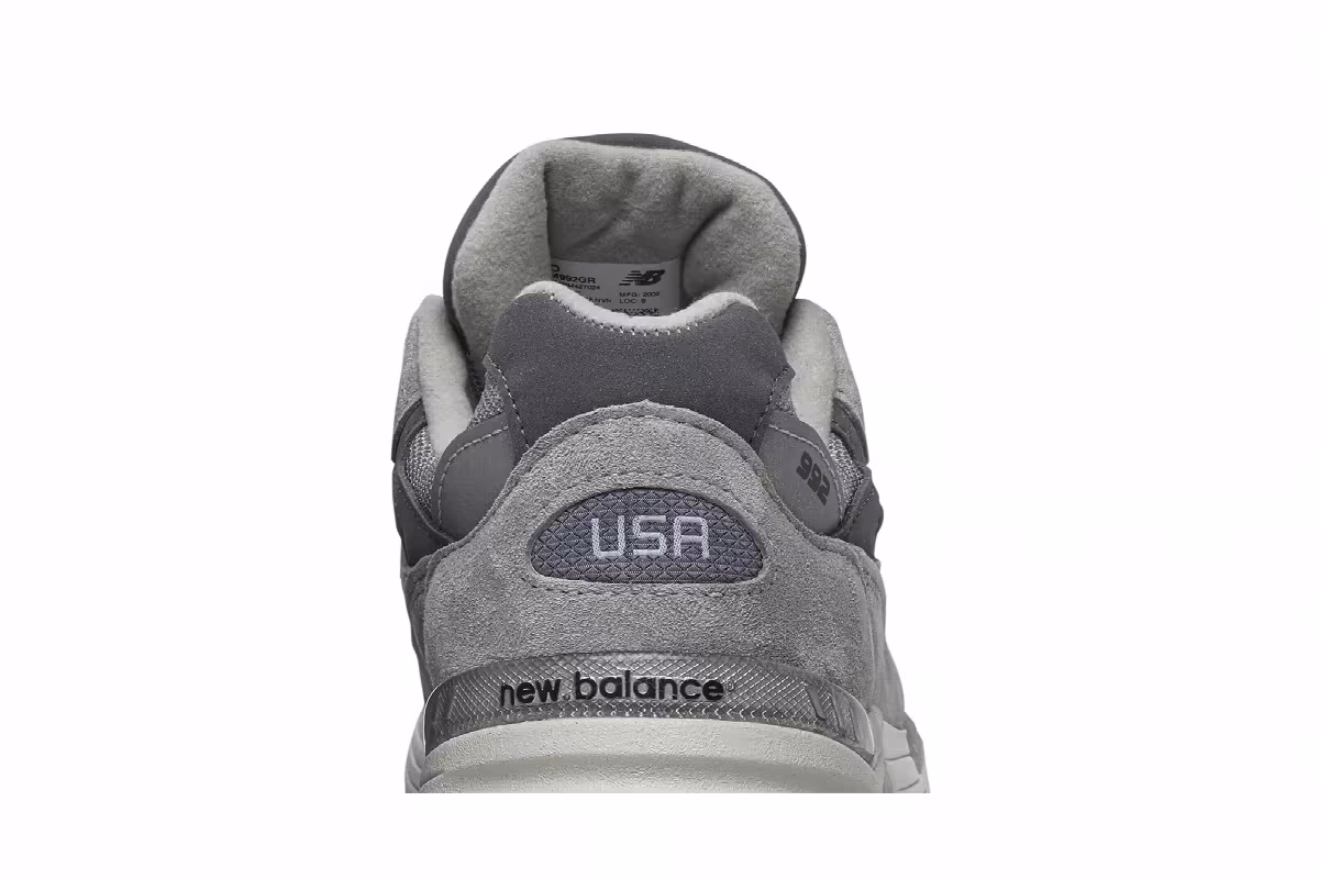 New Balance 992 Made in USA Grey 2020, view 8