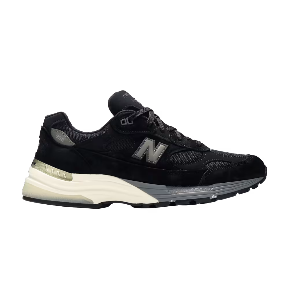 New Balance 992 Made in USA Black Grey