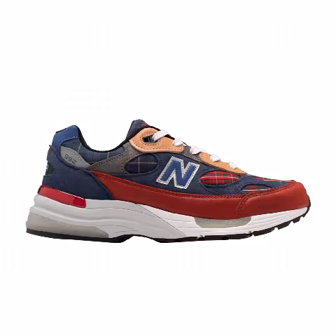 New Balance 992 Made in USA 'Plaid'