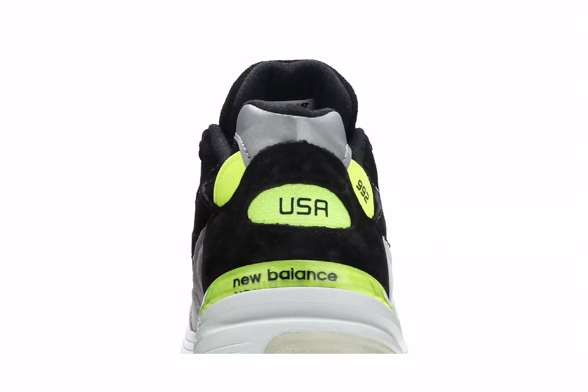 New Balance 992 Made in USA Grey Volt, view 8