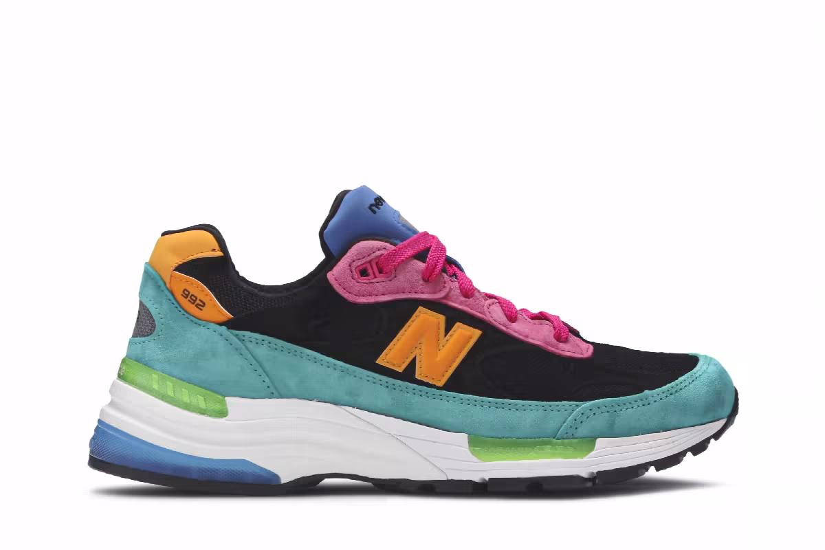 New Balance 992 Made in USA Tidepool Pink, view 2