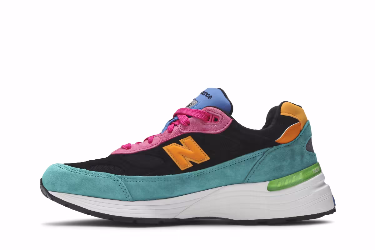 New Balance 992 Made in USA Tidepool Pink, view 4
