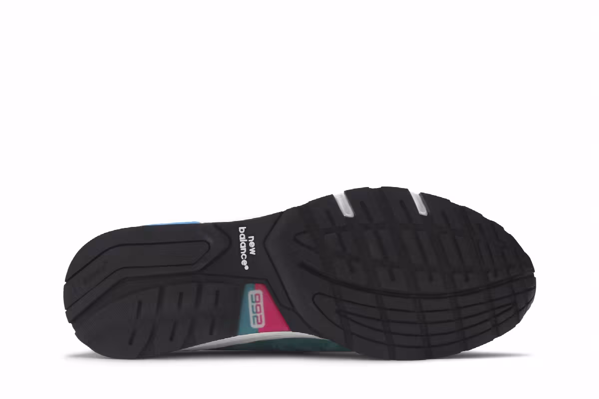 New Balance 992 Made in USA Tidepool Pink, view 5