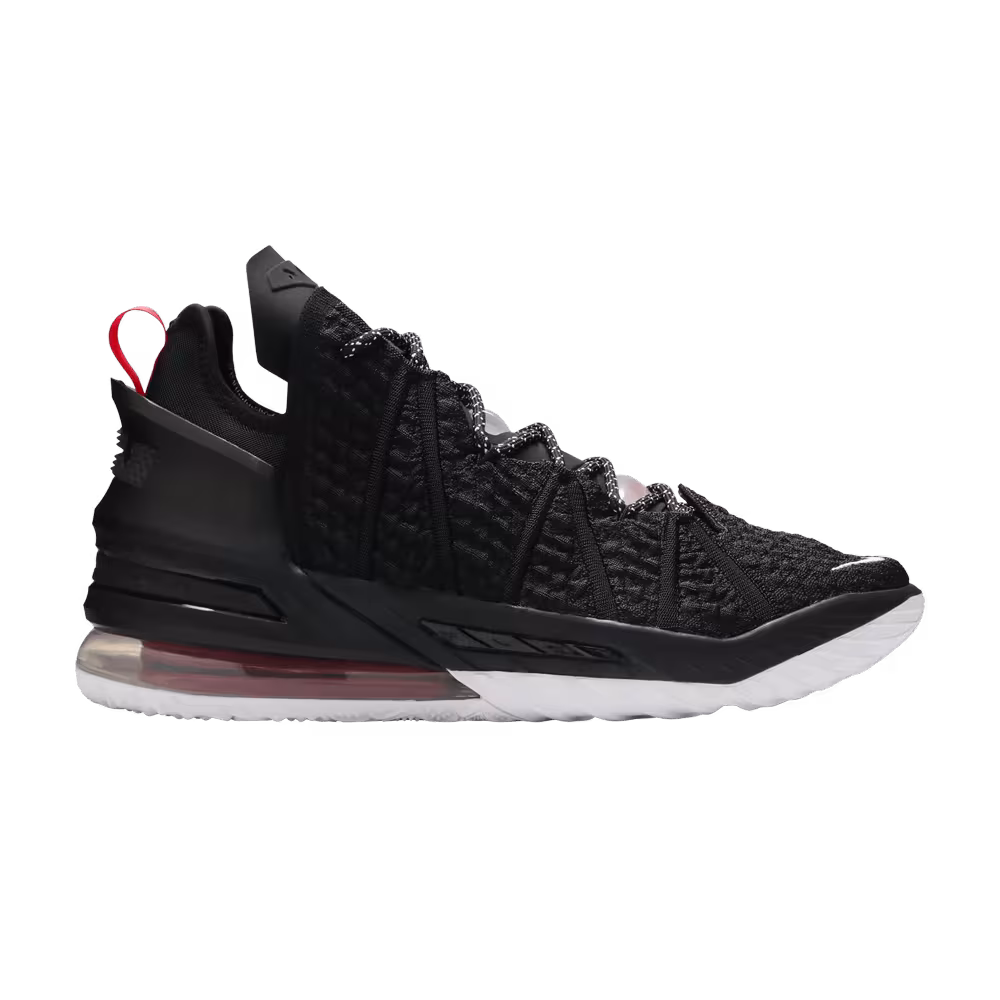 Nike LeBron 18 Black University Red